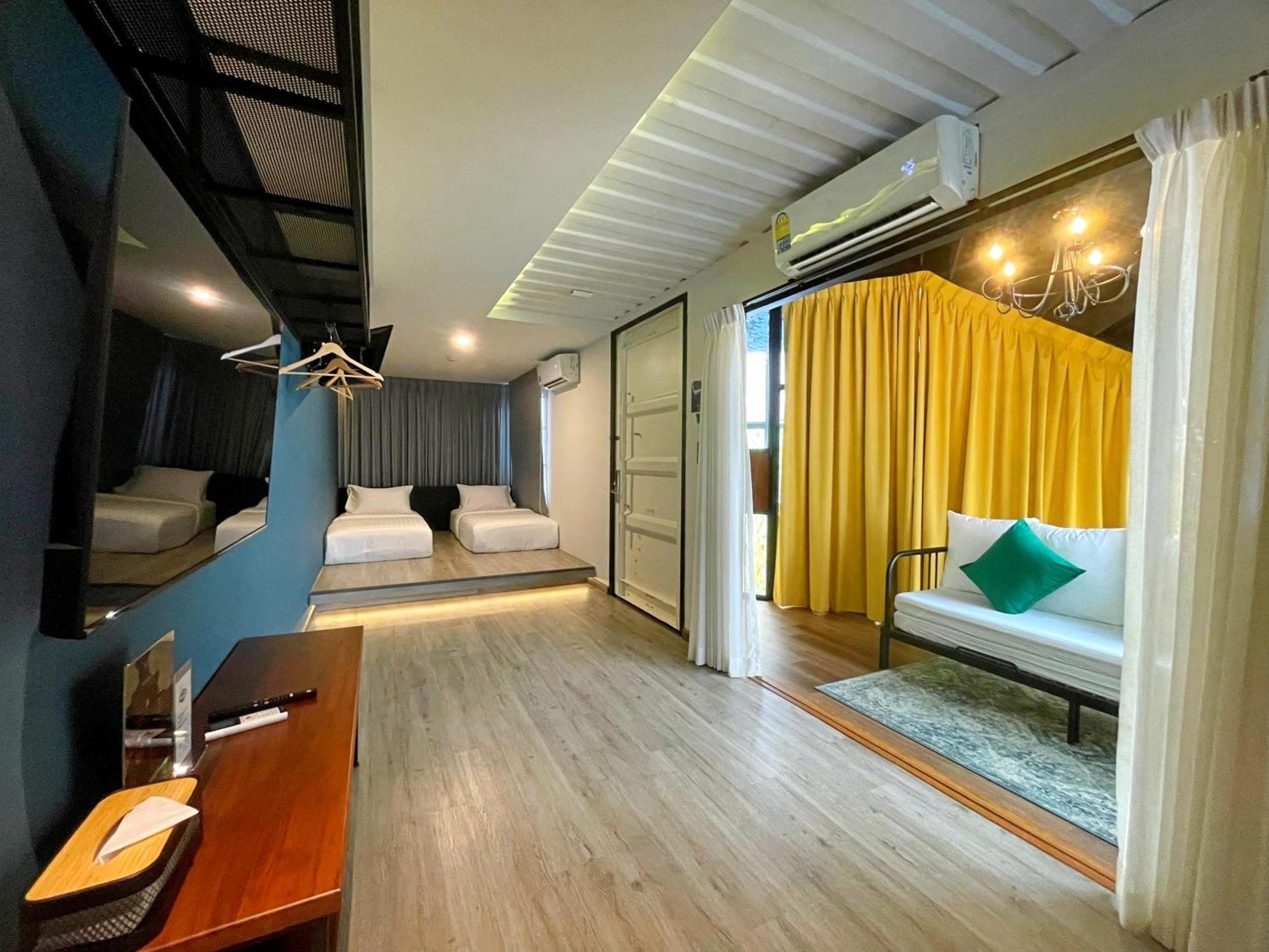 Nights In A Box Hotell Ban Muang  Rum bild